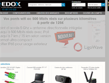 Tablet Screenshot of edox.com